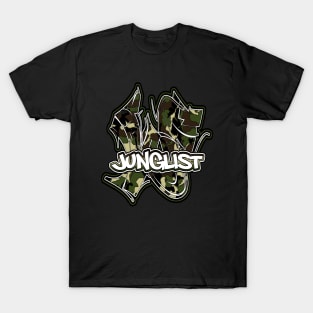 Junglist-Camo Graff T-Shirt